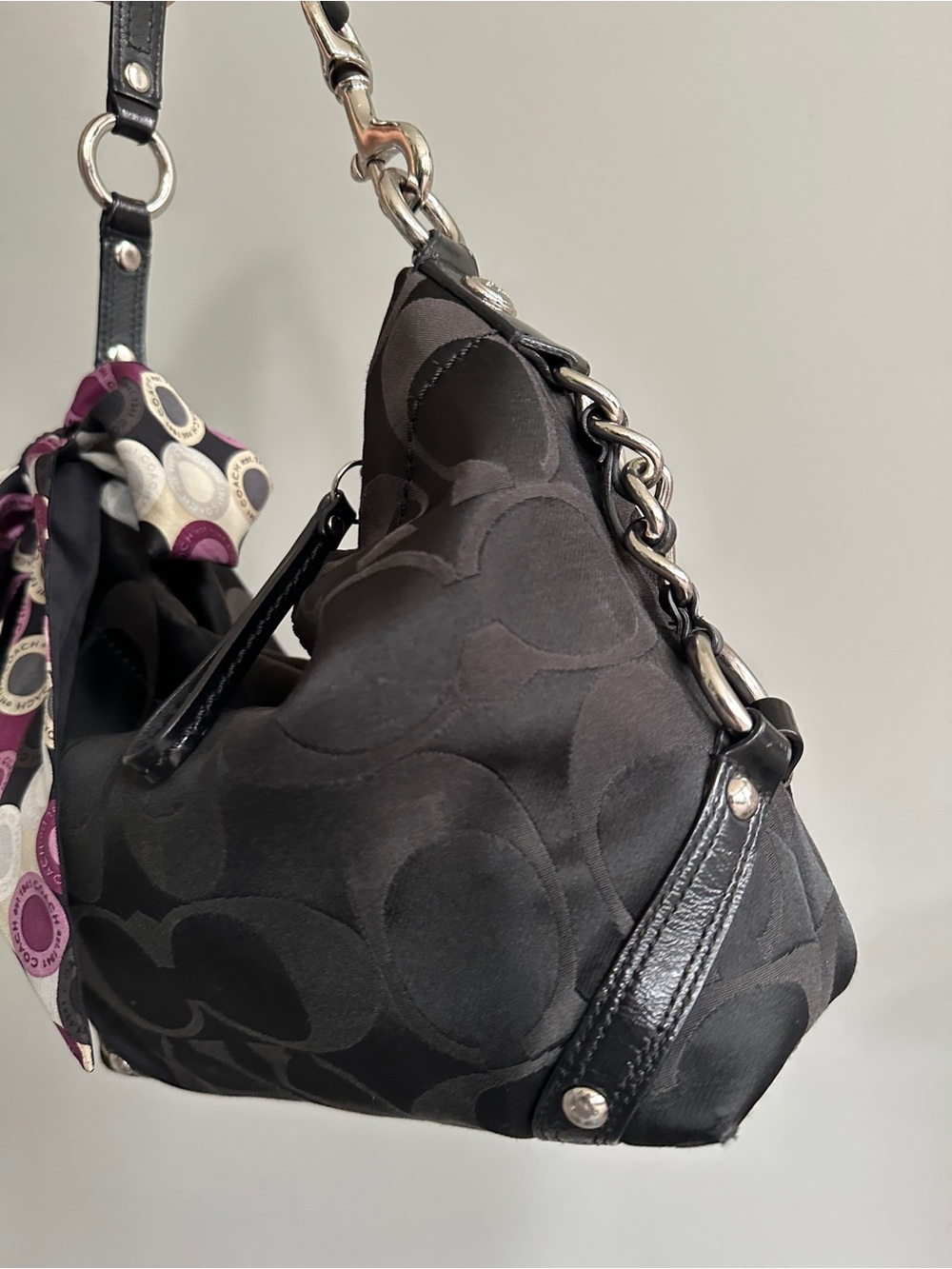Vintage Coach Carly shoulder bag - Picture 4 of 7